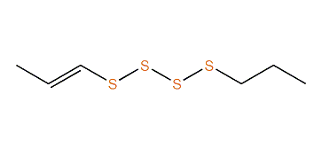 (E)-1-Propenyl propyl tetrasulfide